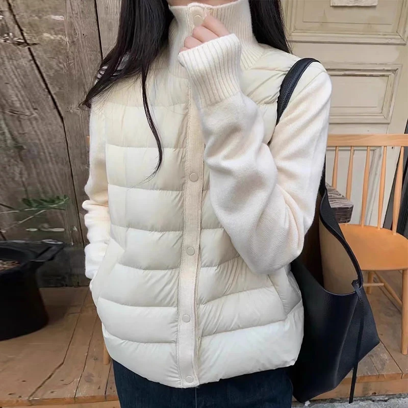 2025新款洋时髦慵懒风百搭上衣拼接设计感小众气质棉服