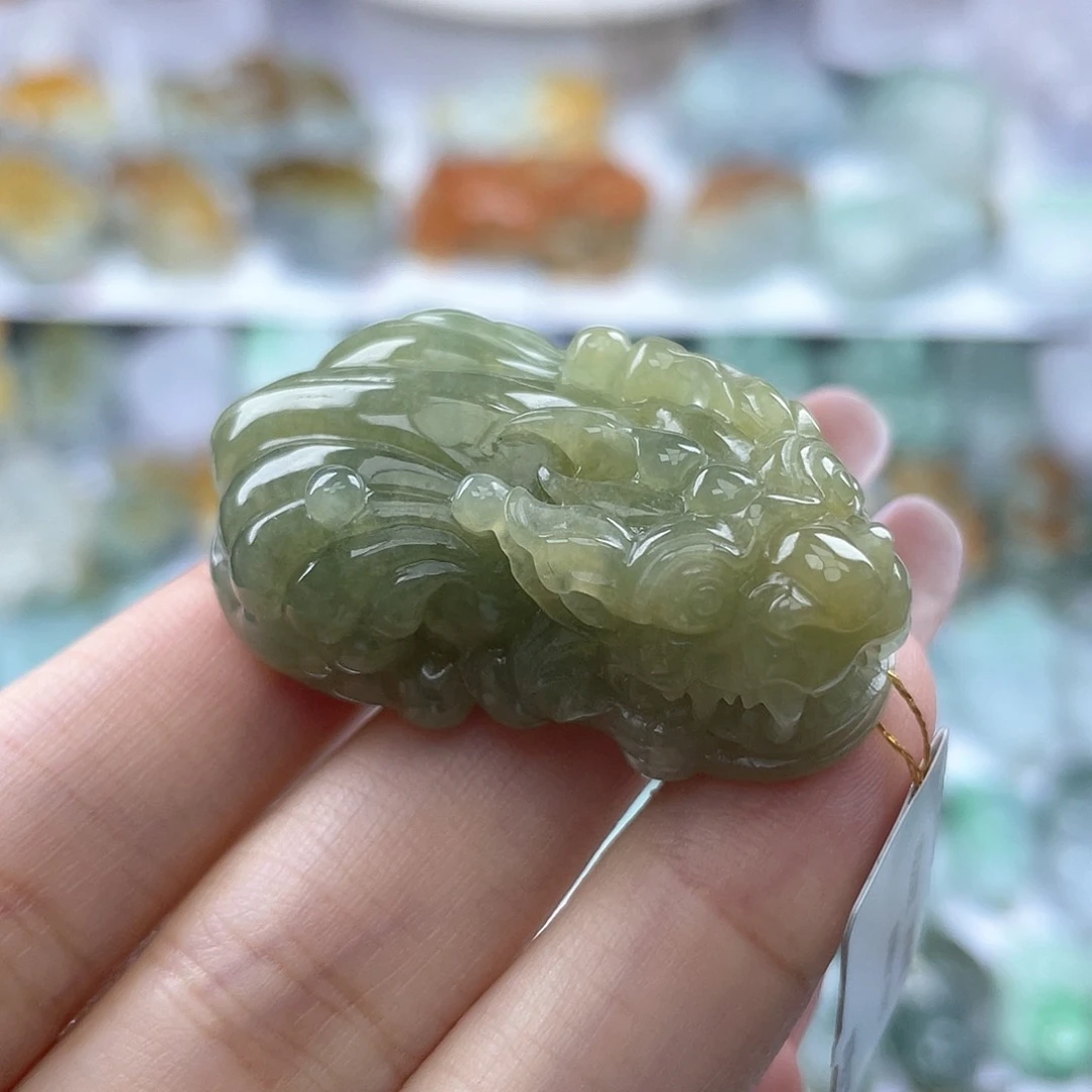 颈饰未镶嵌翡翠貔貅20