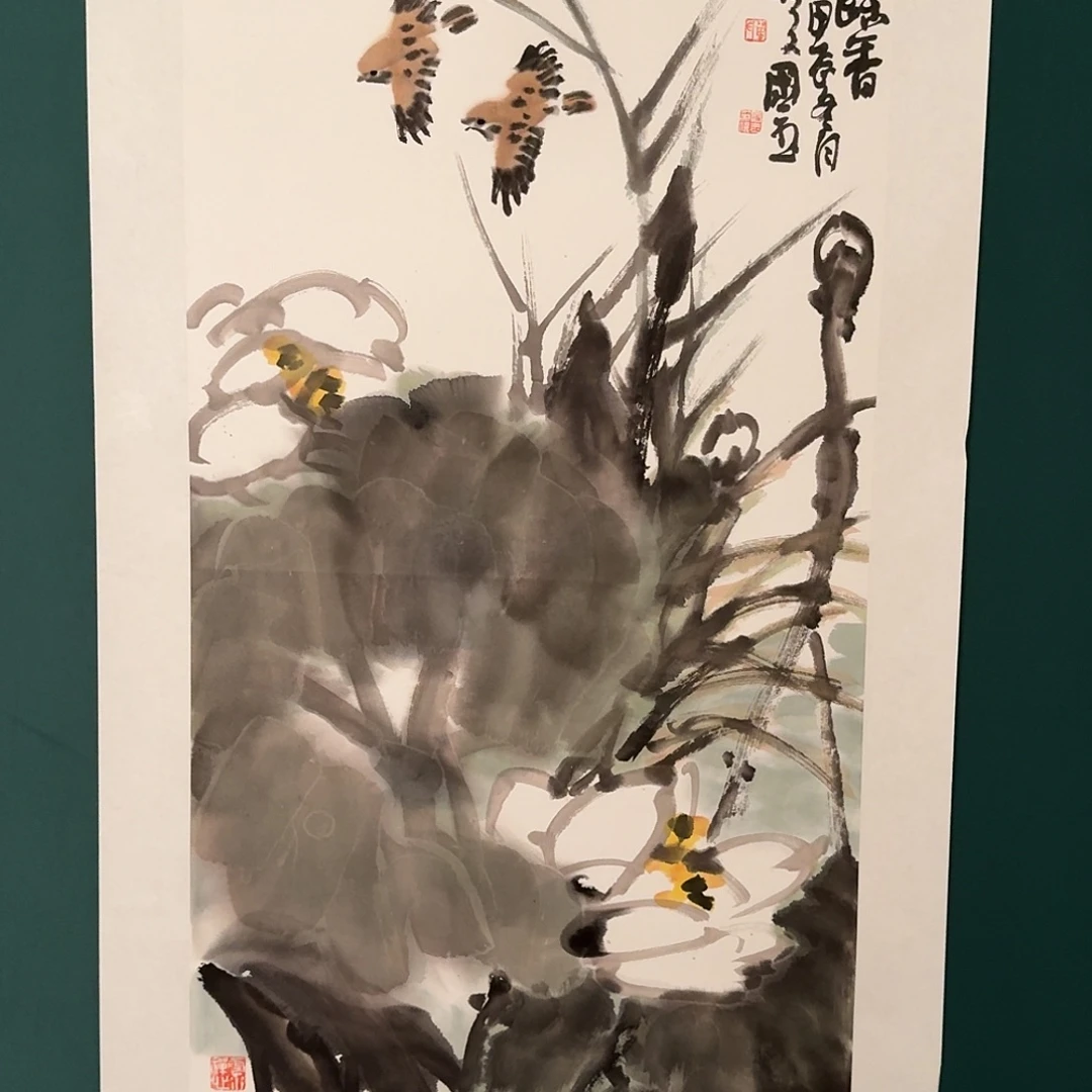 国画单国玉老师的作品