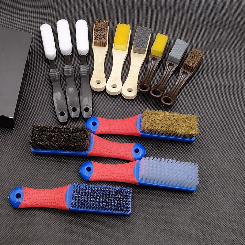 除尘钢丝刷文玩刷子鞋刷猪毛刷金刚文玩包浆软毛核桃工具刷清洗