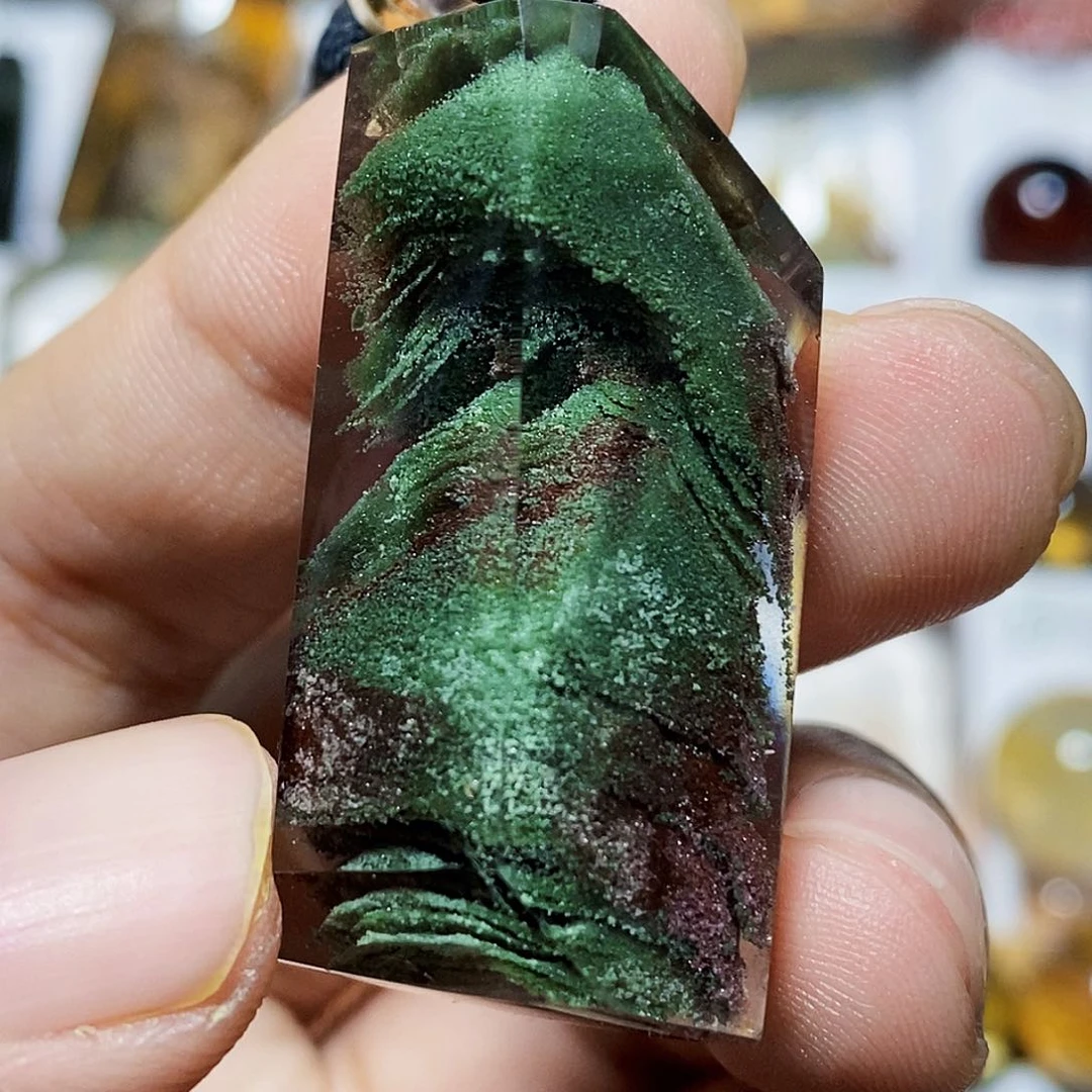 水晶吊坠未镶嵌靈*光吊坠