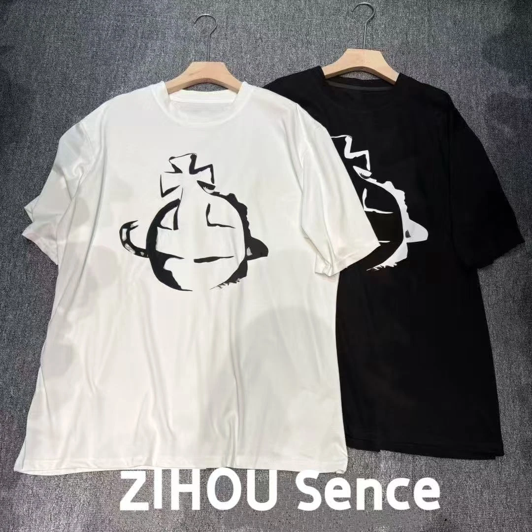 夏季新品  设计款印花韩版休闲大T恤