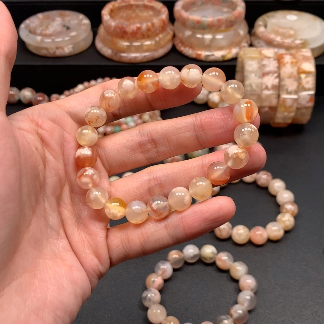 玛瑙/玉髓未镶嵌手链