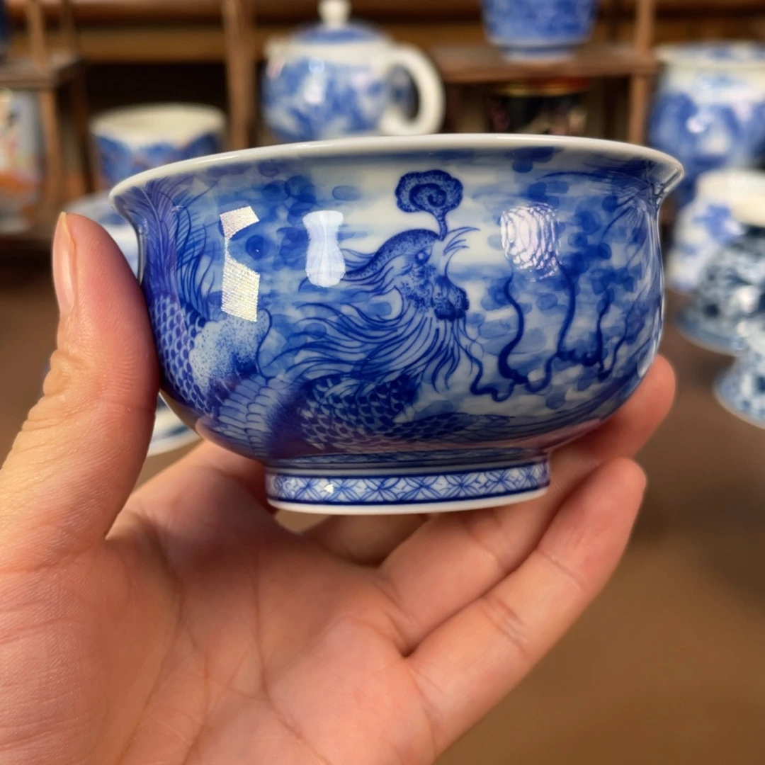 添***喜景德镇陶瓷手工手绘