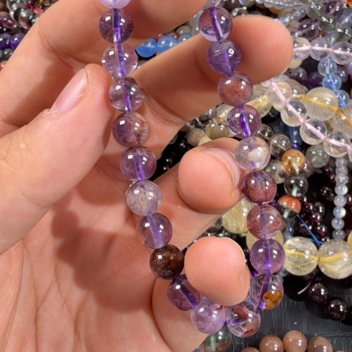 水晶手链未镶嵌宁*天然