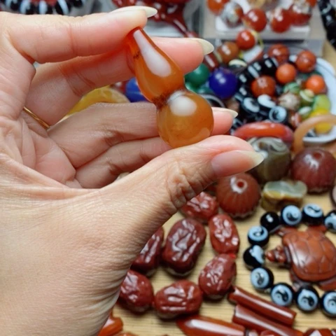n***2玛瑙/玉髓合金珠宝半成品