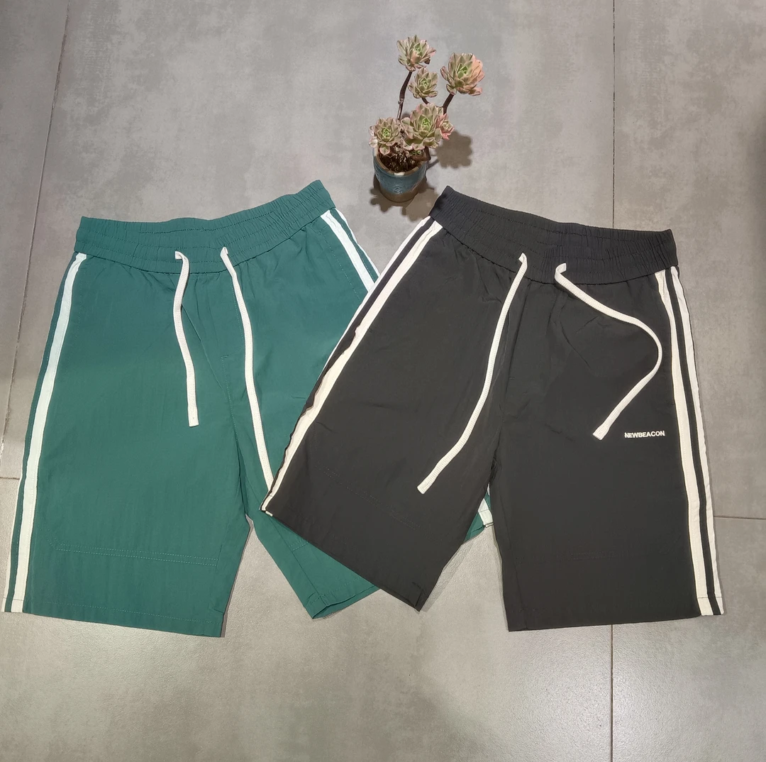 常规款针织百搭抽绳印花夏季裤子短裤宽松薄款