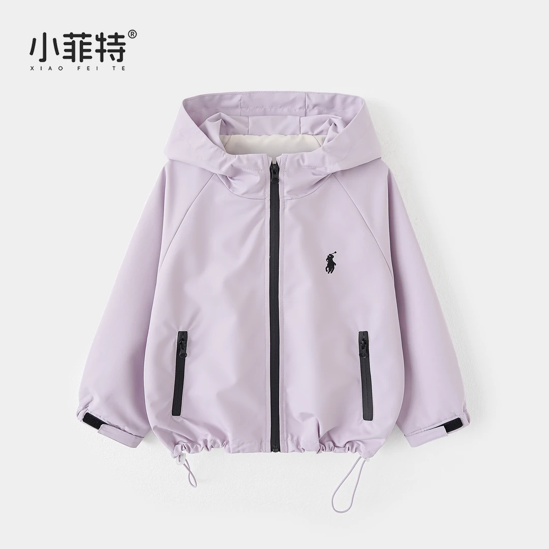 小菲特童装连帽外套女童秋季新款儿童洋气百搭休闲外套BGYQ52446