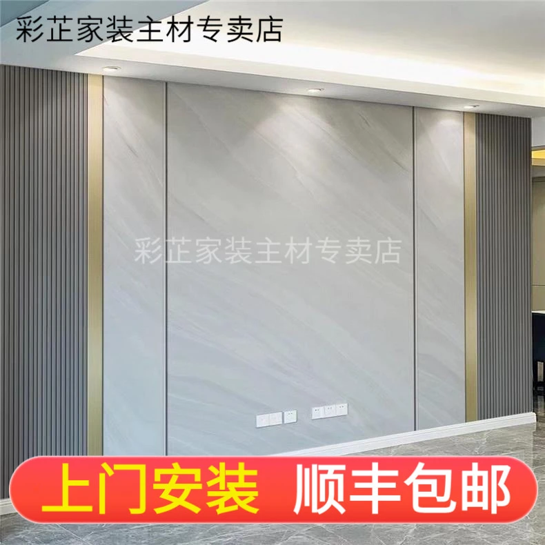 简约客厅沙发电视背景墙立体壁布影视墙装饰无缝壁画定制浮雕墙布