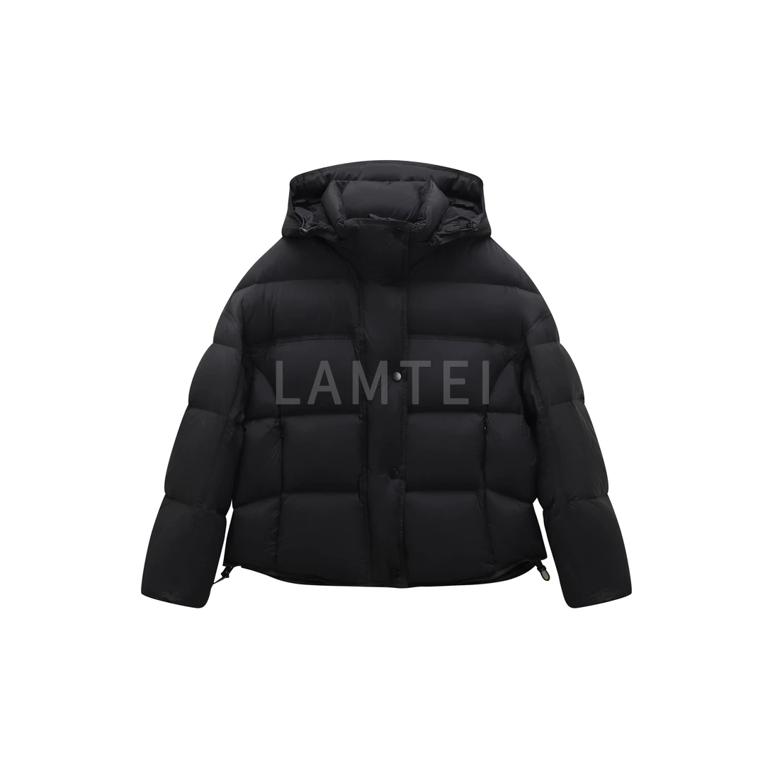 【LAMTEI】 兰地 2025年冬季新款百搭休闲连帽短款90鹅绒服LD211