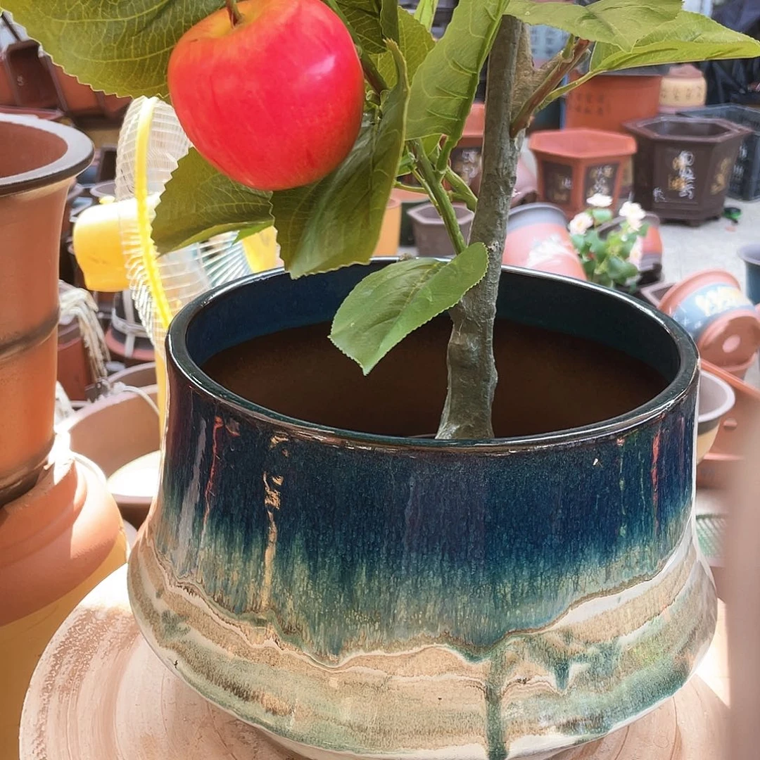 宜兴紫砂花盆A6花盆