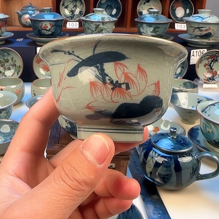 景德镇陶瓷陶瓷杯茶具