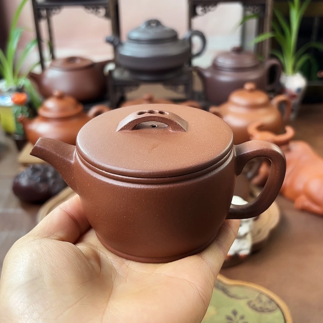 茶壶紫砂汉瓦底槽清150cc