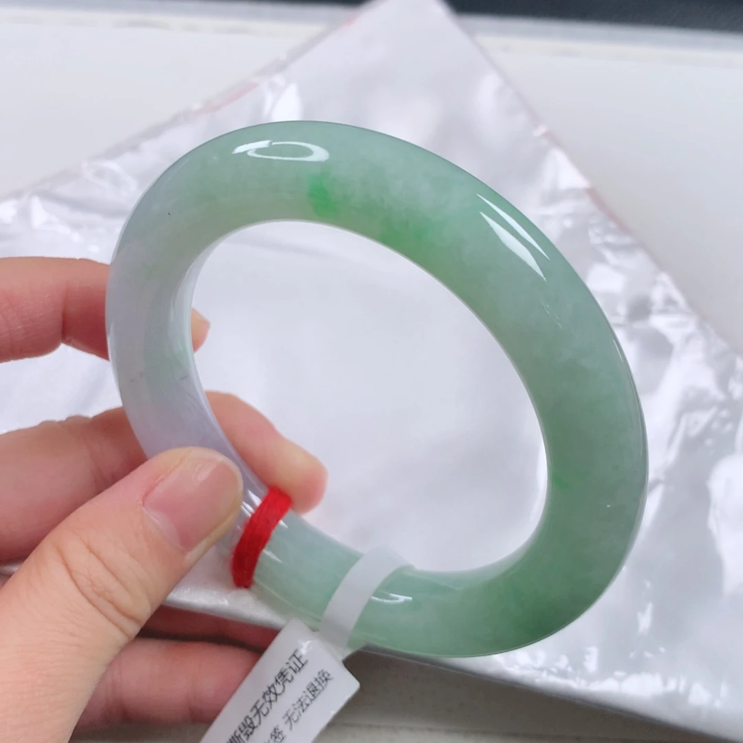 未镶嵌手镯翡翠 圆条②⑧④