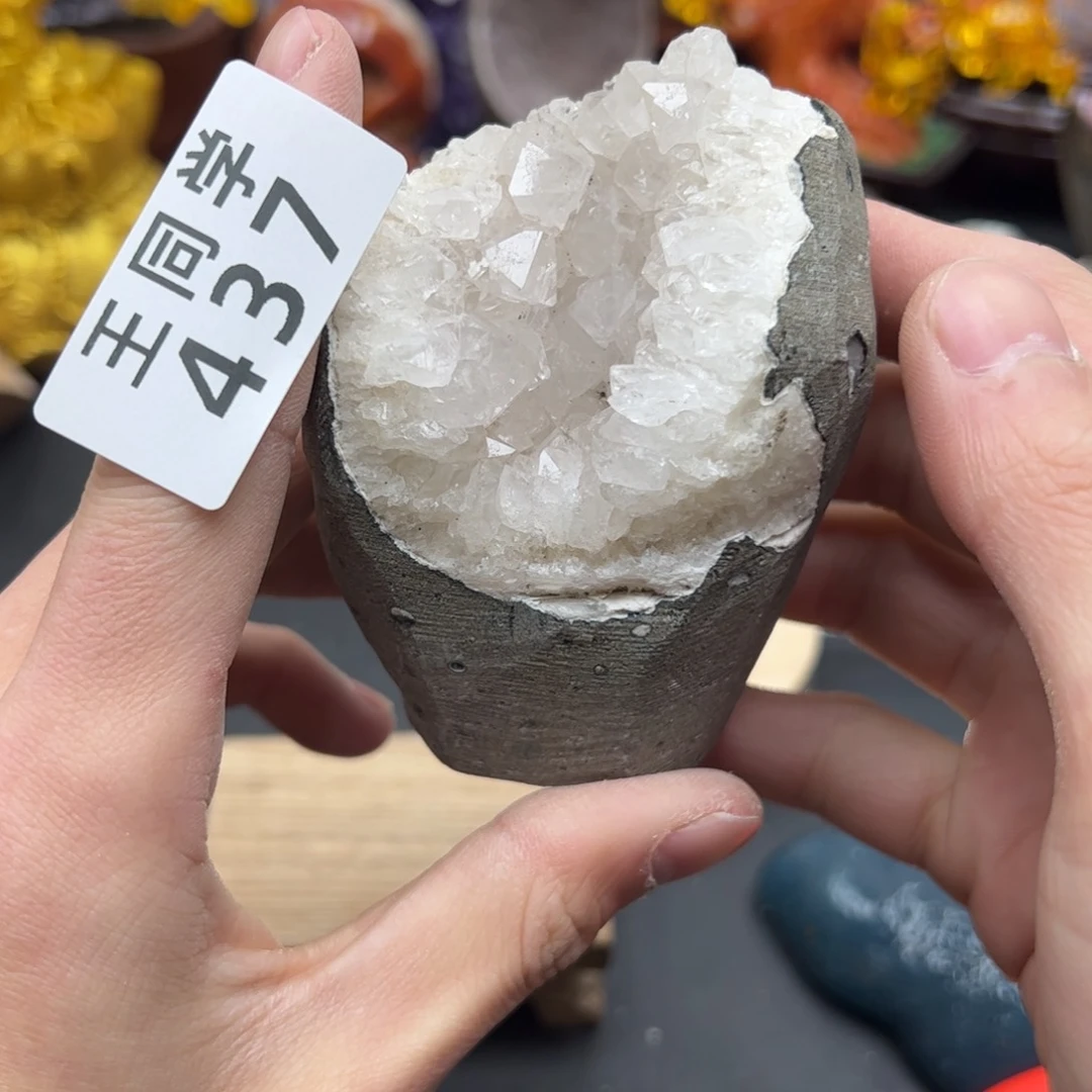 紫晶水晶摆件未镶嵌437