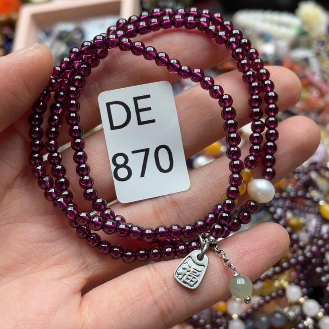 水晶手链未镶嵌多样性