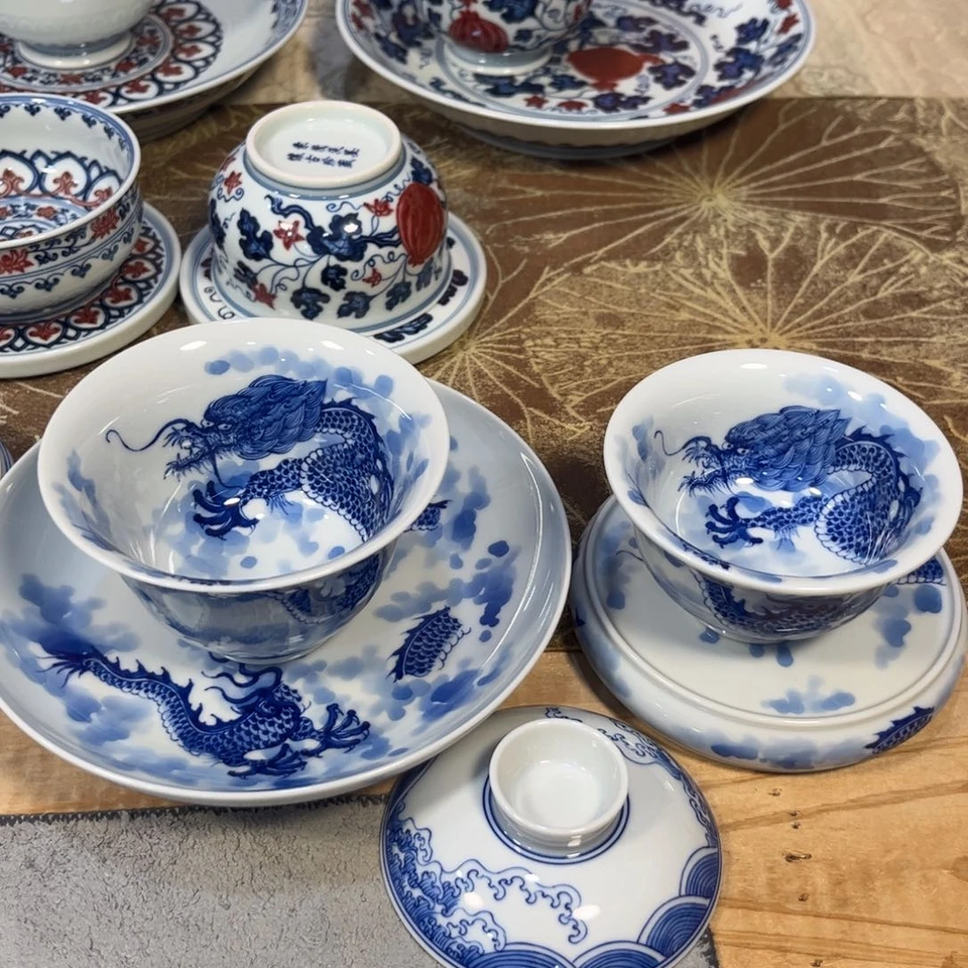 仿清穿云龙四件套