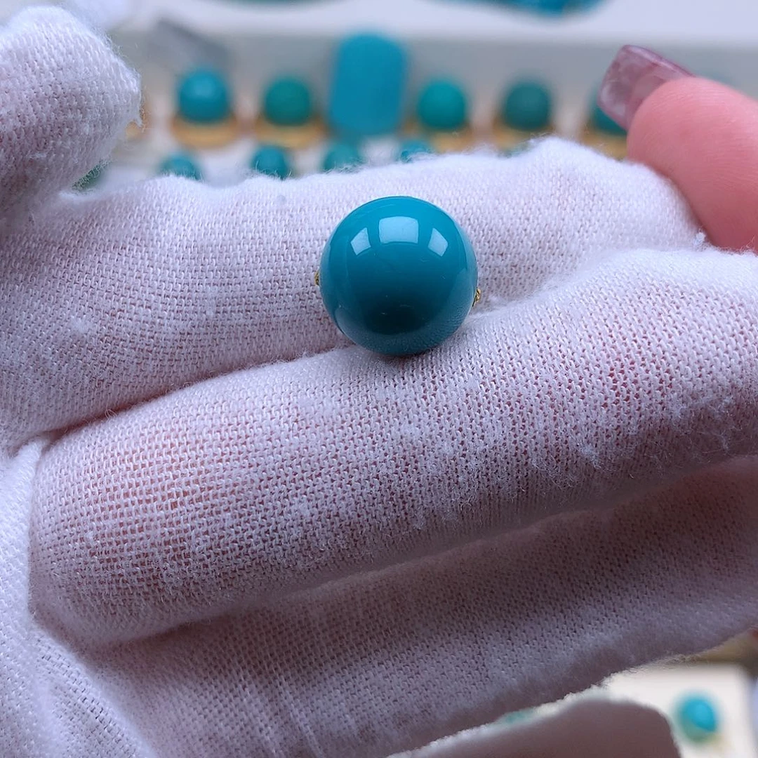 绿松石未镶嵌绿松石配饰始**一