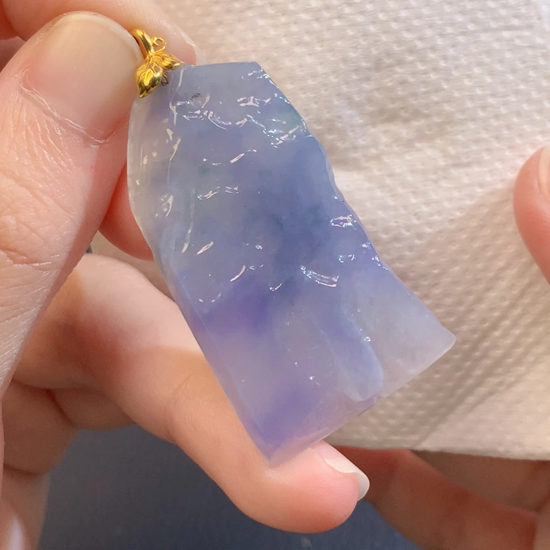 翡翠未镶嵌吊坠(不含链)27