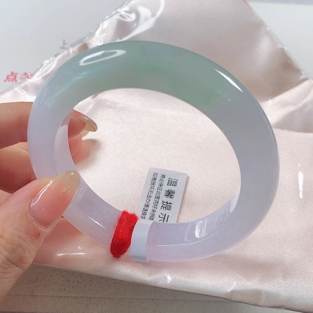 翡翠手镯未镶嵌福**康 正圈