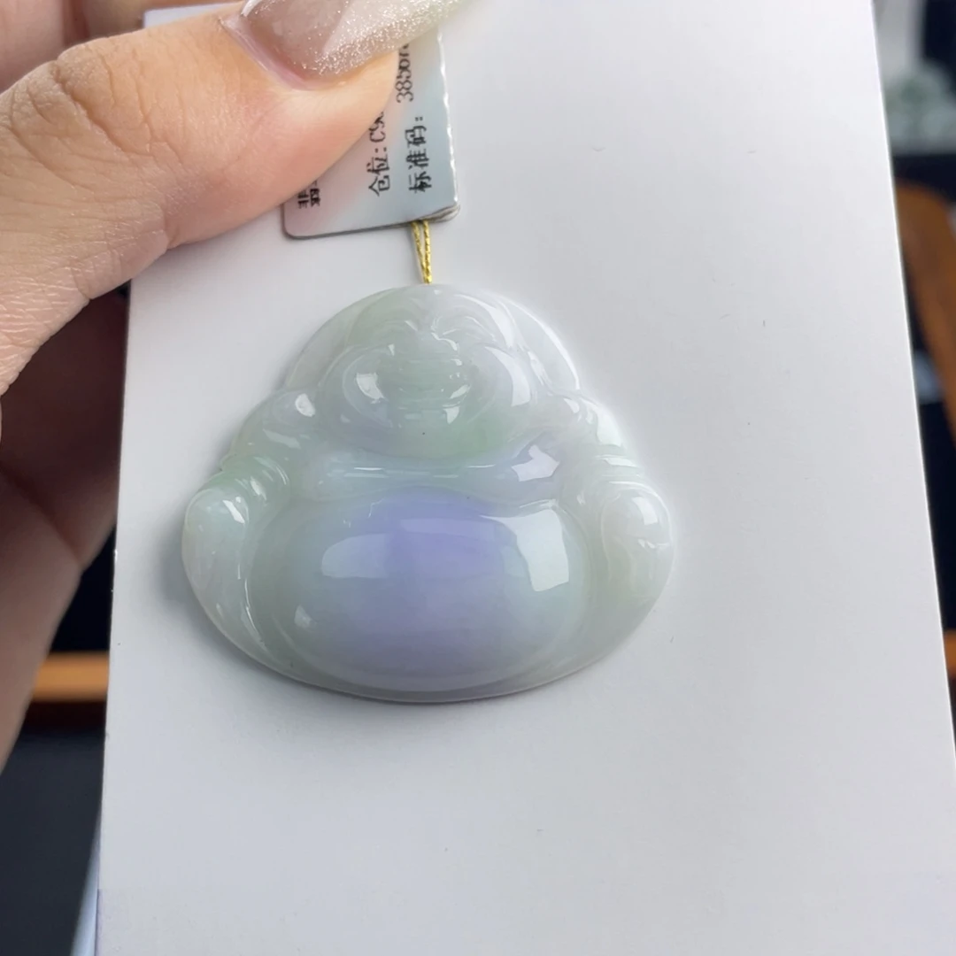 颈饰未镶嵌翡翠佛公