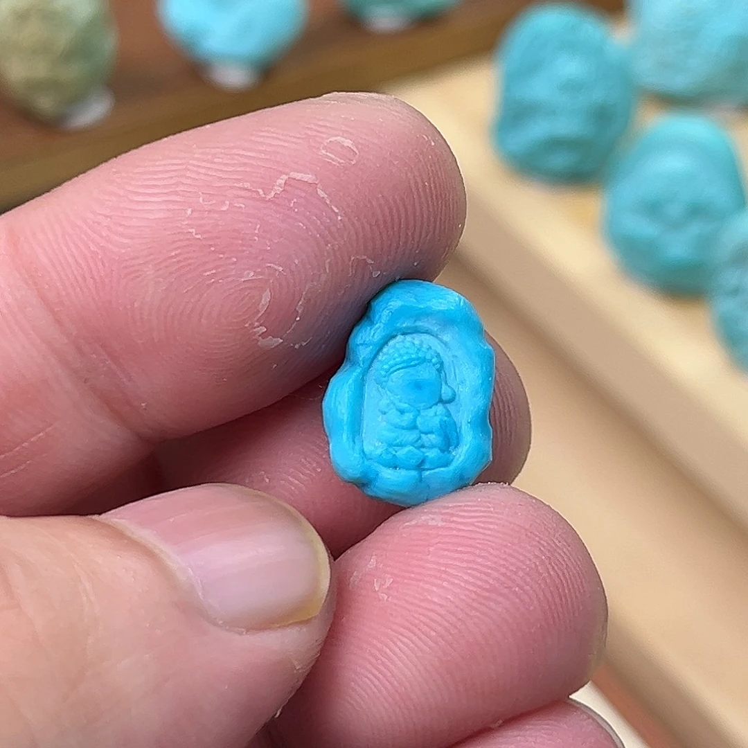 绿松石未镶嵌配饰