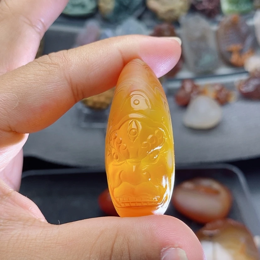 【闪购商品】未镶嵌吊坠定制玛瑙