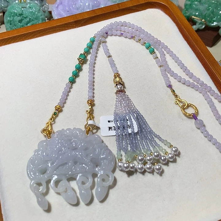颈饰未镶嵌翡翠翡翠吊坠