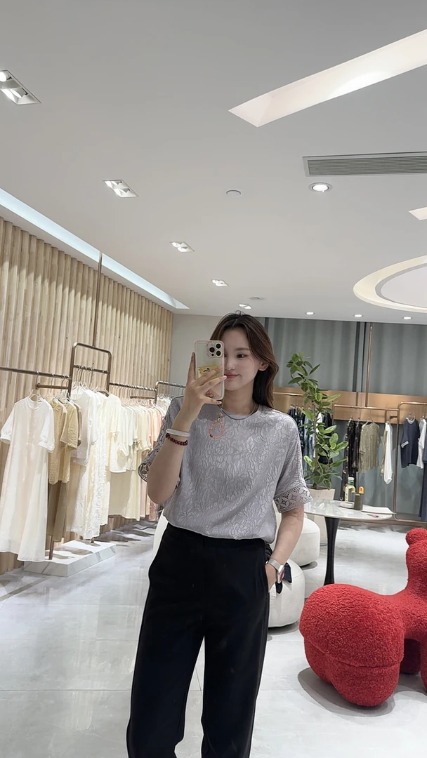 【张姐】2025新款桑蚕丝上衣CLY-BS25435