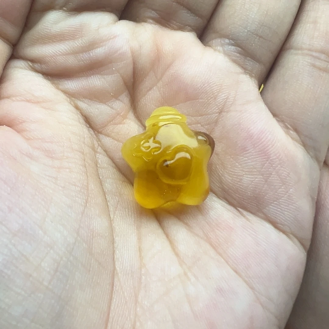 琥珀未镶嵌珠宝奇石漂流瓶