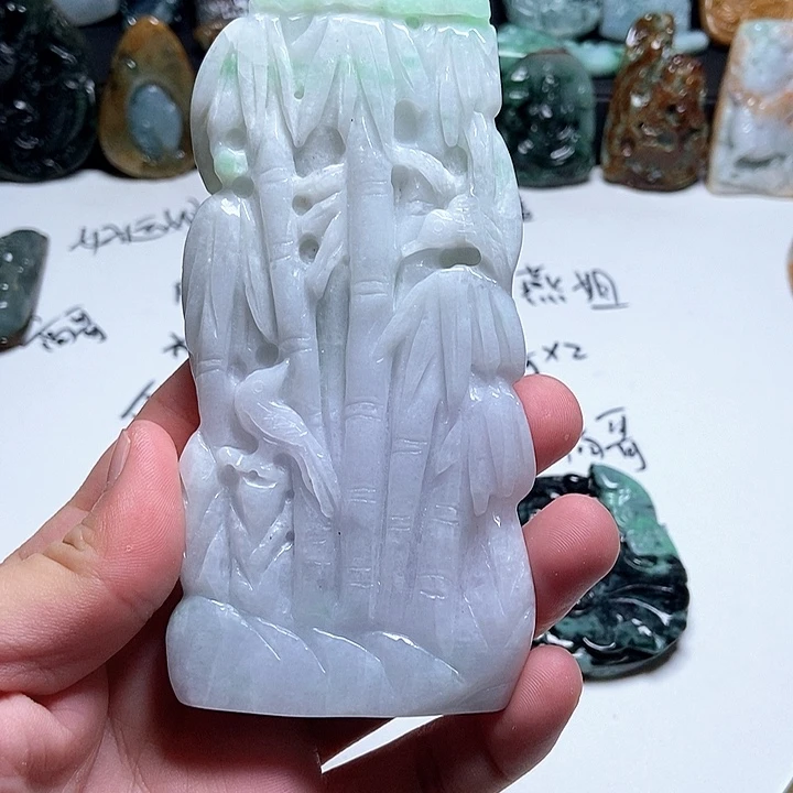 翡翠未镶嵌颈饰翡翠a货