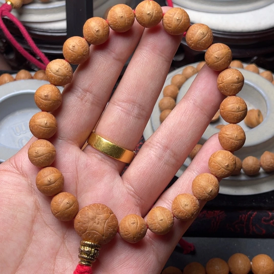 凤眼菩提手串12单仓铁籽天花板毕业放漏