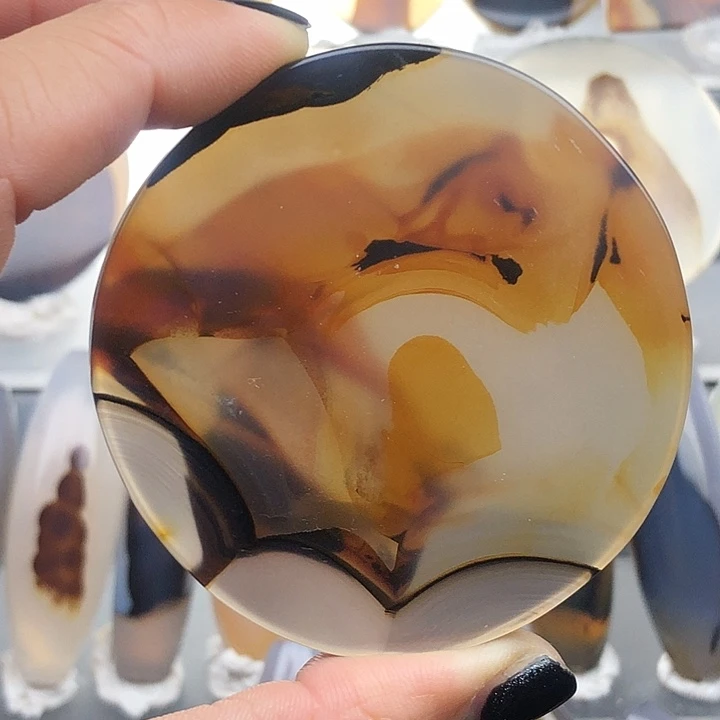 查罗石未镶嵌珠宝半成品48瑕疵