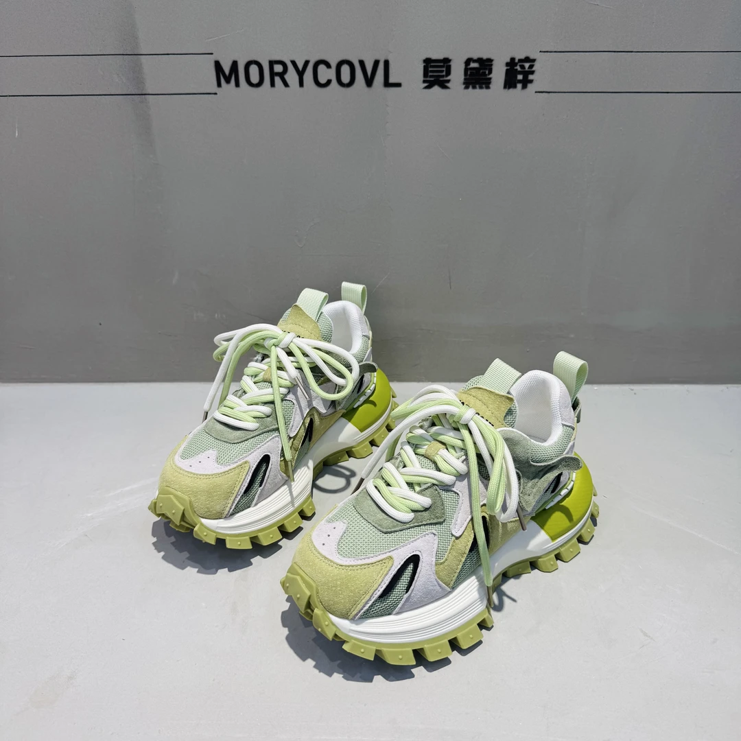 25春夏新品阿甘鞋~真皮拼色舒适运动时尚百搭女鞋阿甘鞋欧若风609