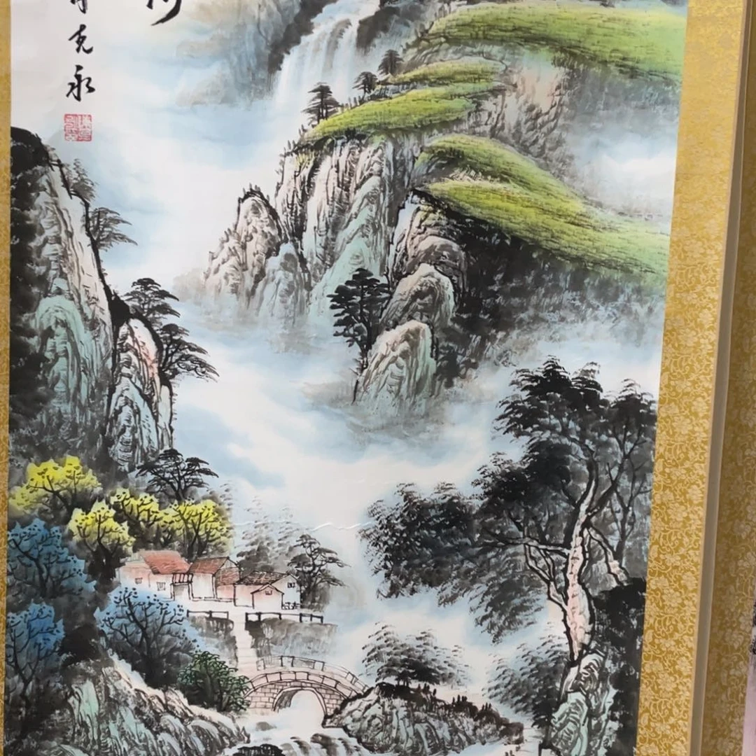 国画老师手笔手绘作品n