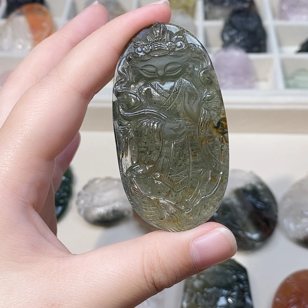 水晶颈饰未镶嵌绿幽灵