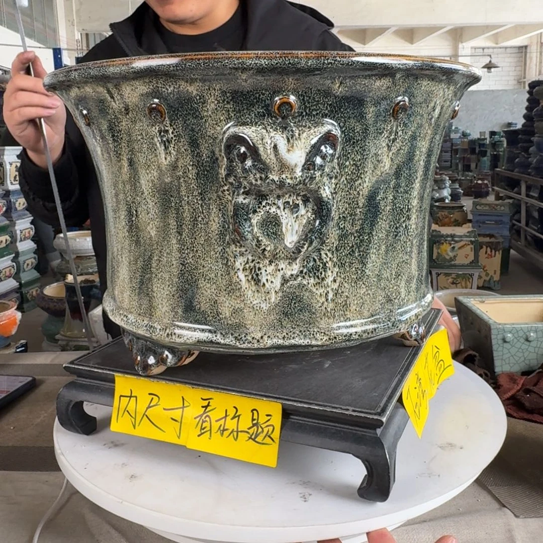 。一风堂石湾花盆 内35^22