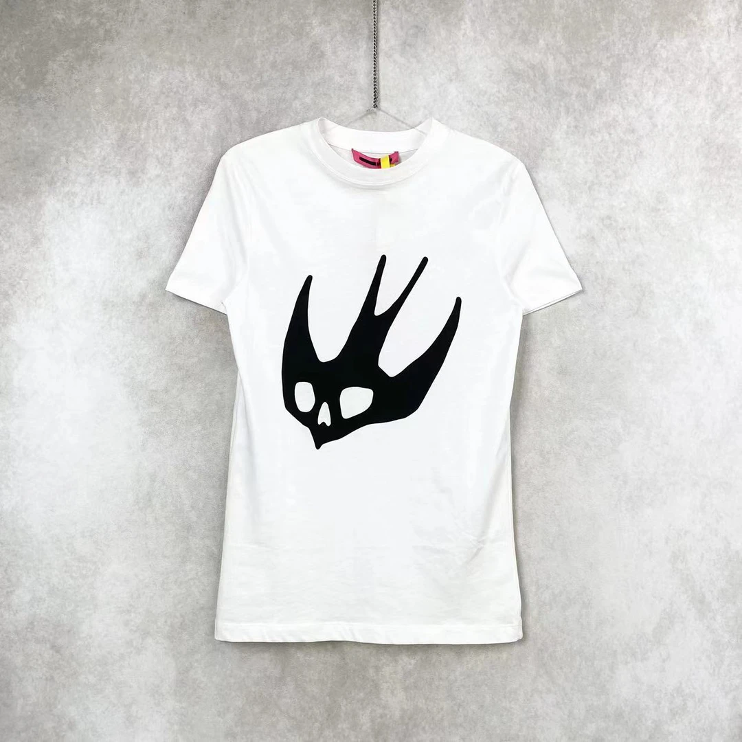 全新未使用 Alexander McQueen/亚历山大·麦昆 二一七九零 棉短袖