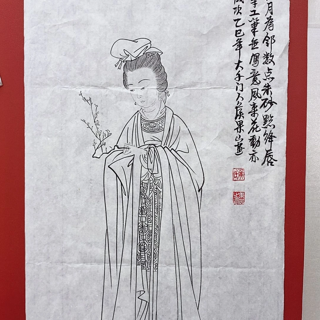 国画大风堂嫡传-侯果山老师作品路