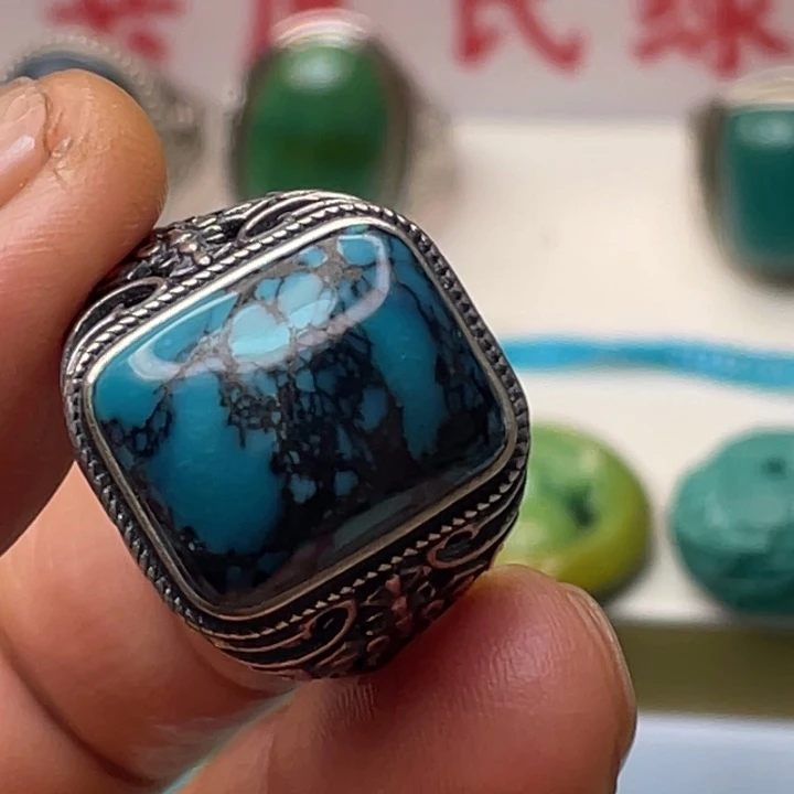 绿松石未镶嵌珠子
