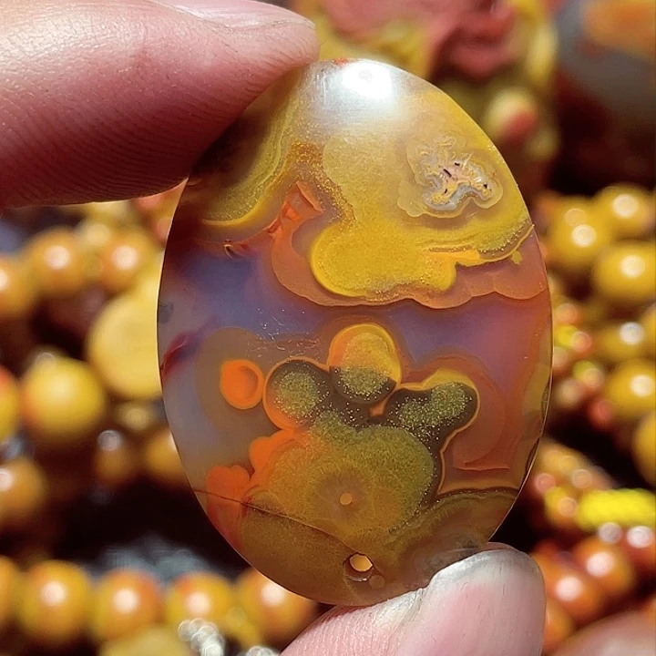 玛瑙/玉髓玛瑙未镶嵌0*7