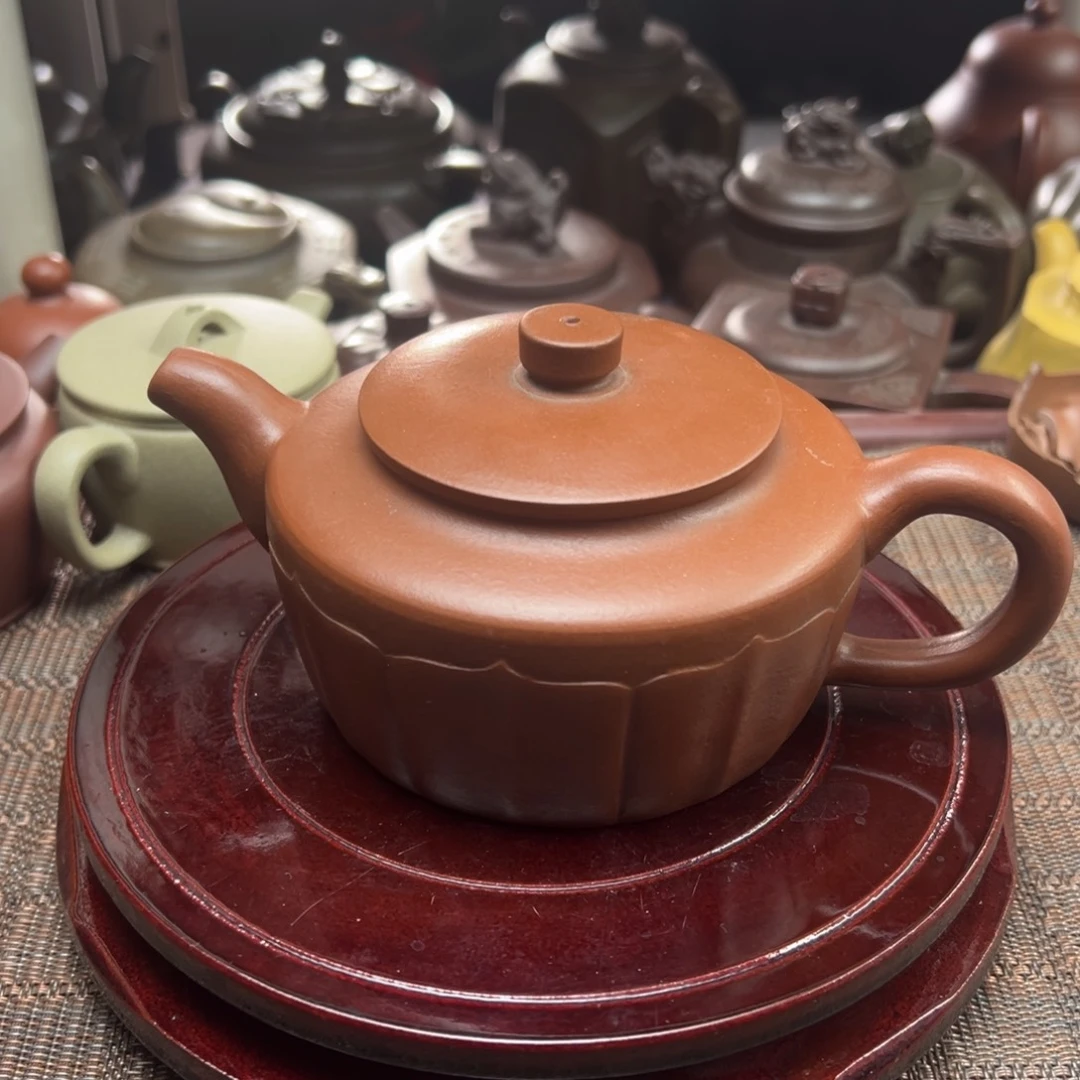 紫砂茶壶宜兴原矿紫砂壶300毫升容量
