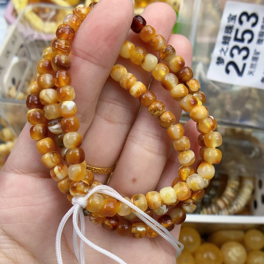 裸石琥珀未镶嵌5.5