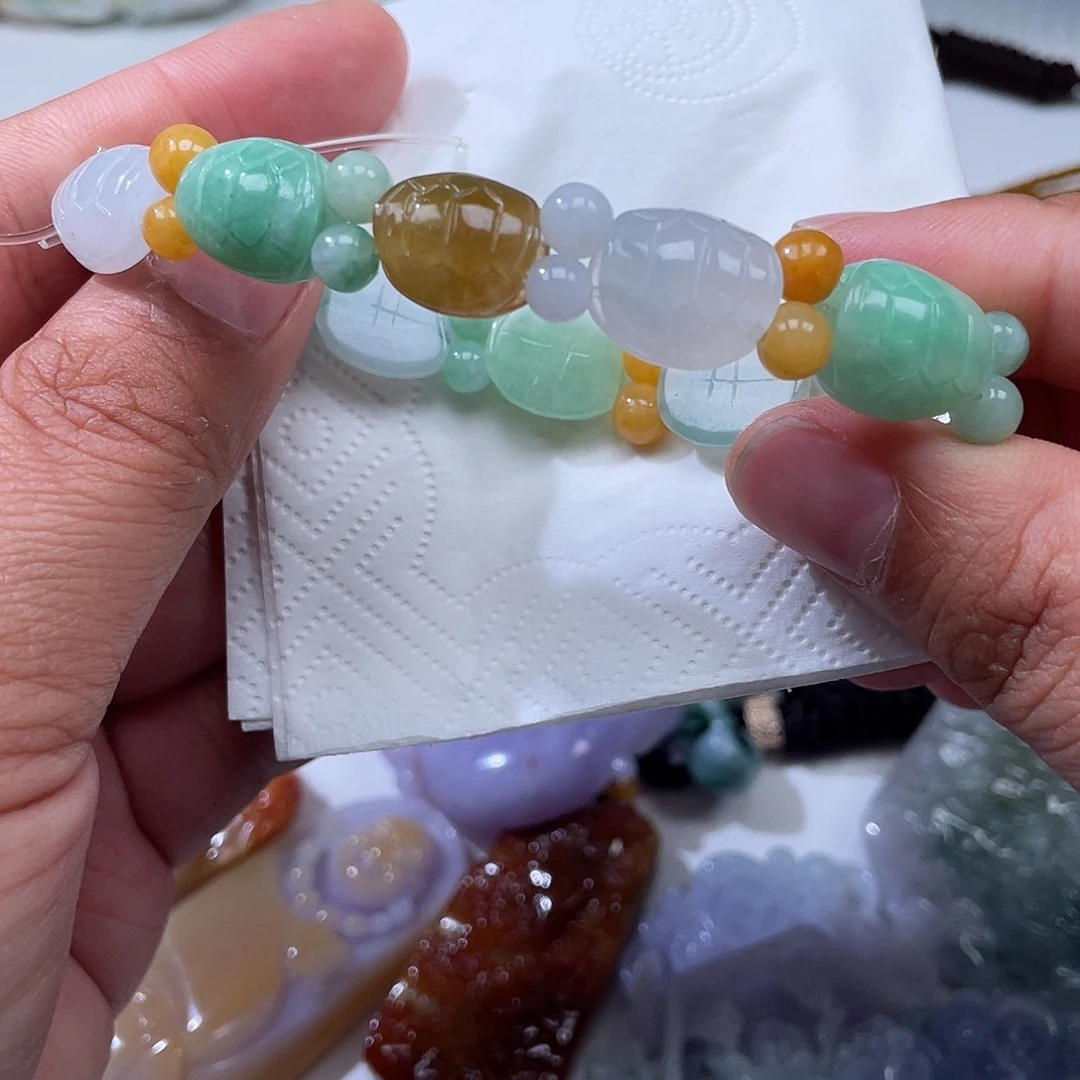 颈饰未镶嵌翡翠翡玉缘翡翠