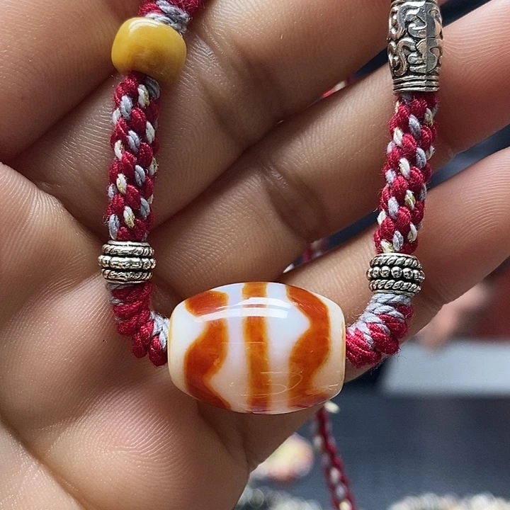 玛瑙/玉髓合金颈饰