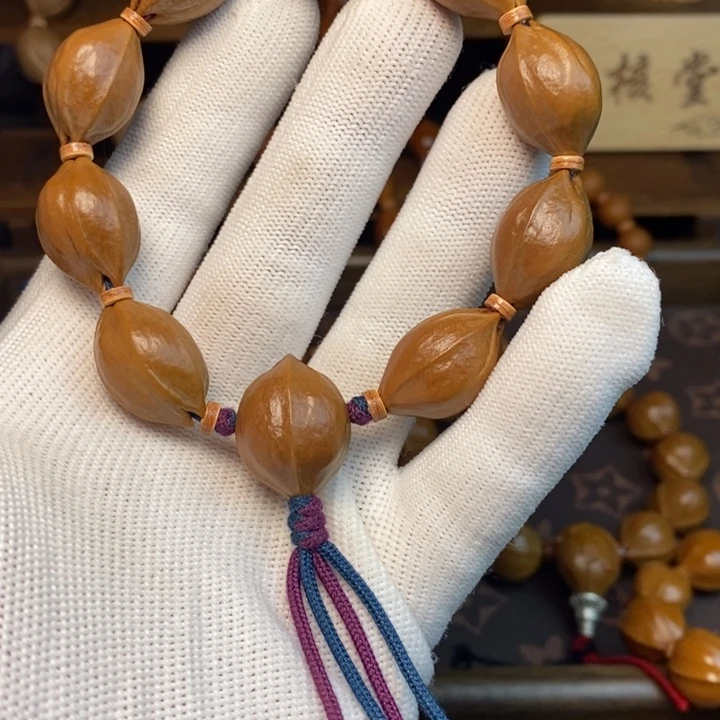 养***境手串/手链橄榄核15/23十年梅林铁核