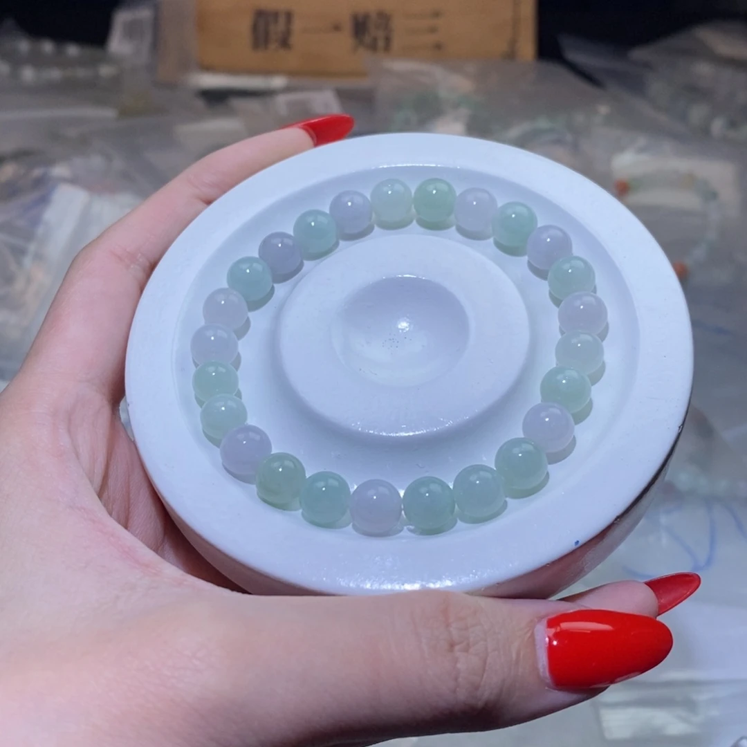 未镶嵌手串翡翠天然缅甸翡翠a货