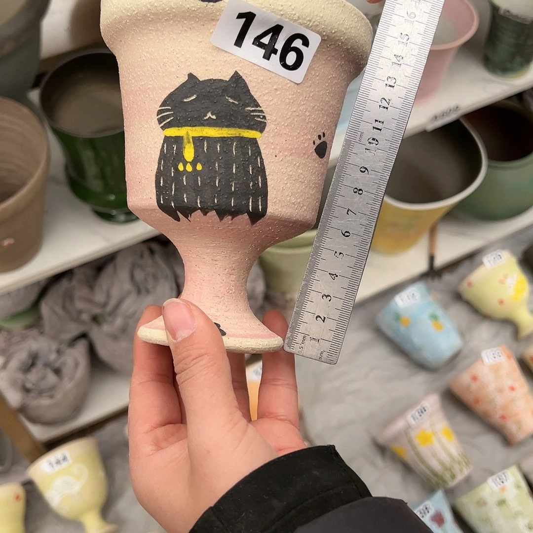 景德镇陶瓷口11高14