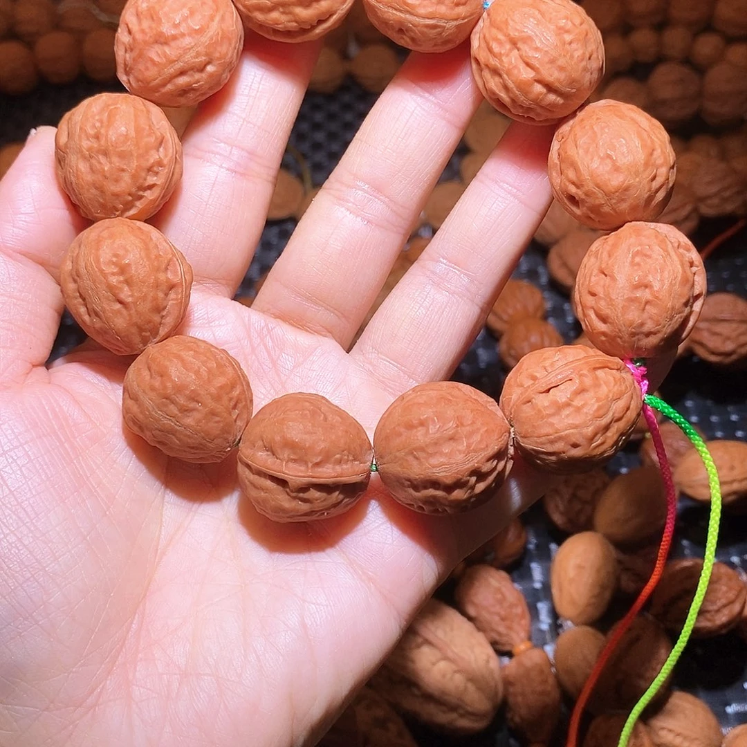 吊坠文玩核桃22尺光头手串