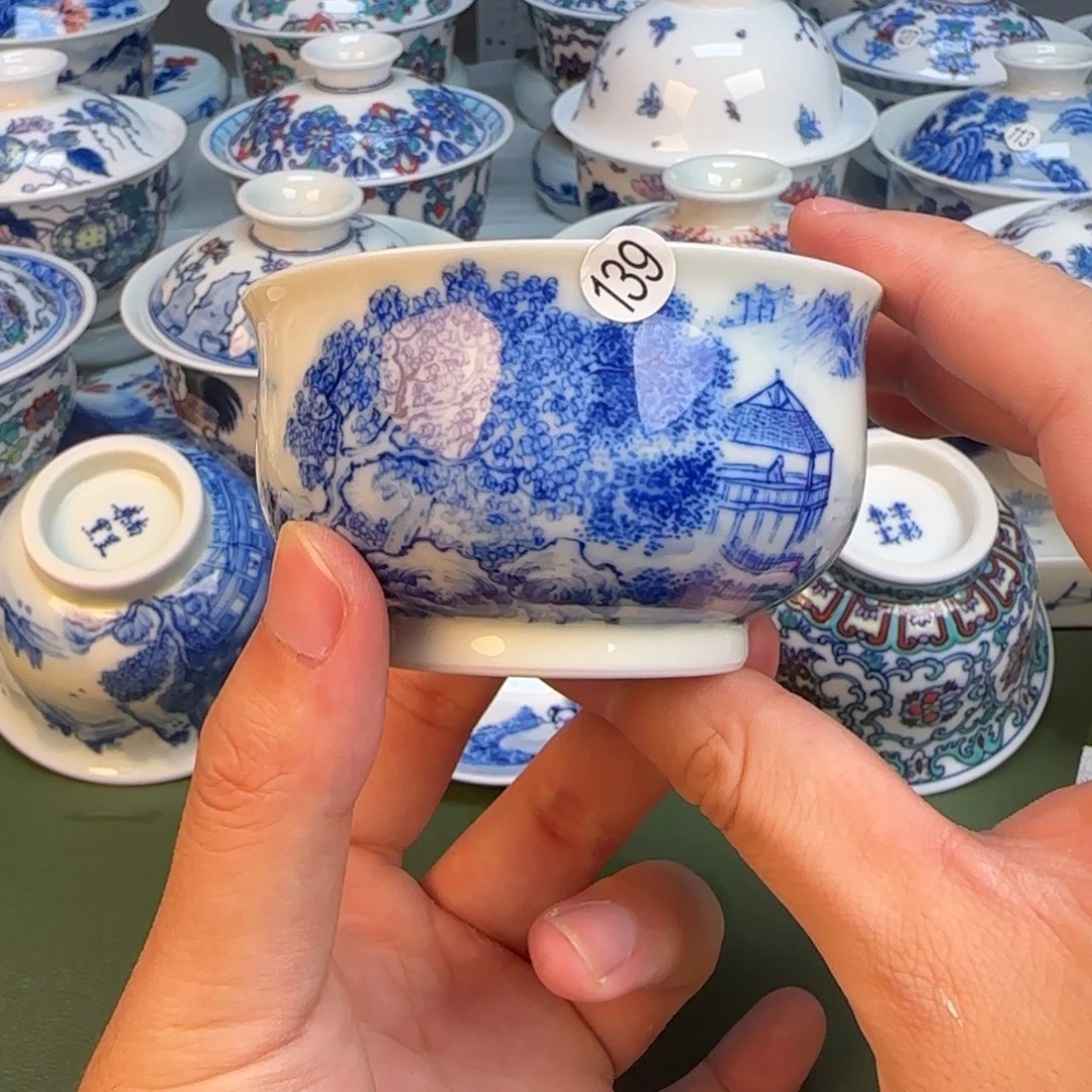 景德镇手工手绘茶器139